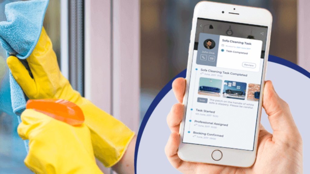 On-Demand House Cleaning App