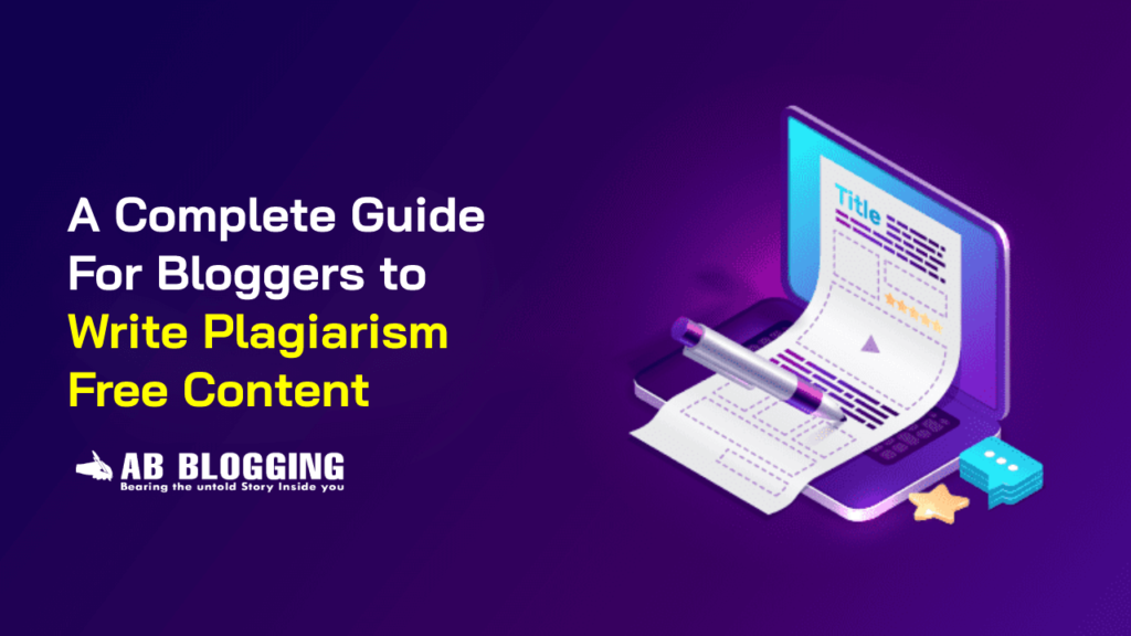 write plagiarism free content