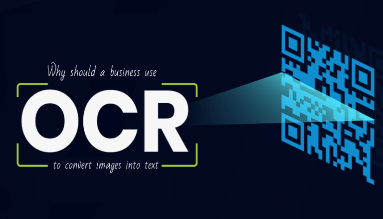 Why should a business use OCR to convert images into text