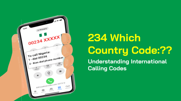 234 Which Country Code