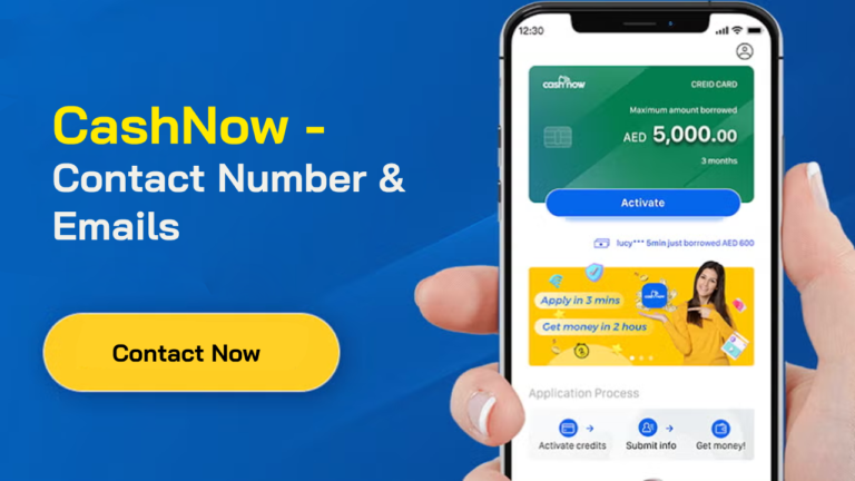 cash Now Contact number