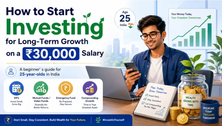 i’m 25 and earning ₹30k a month how should i start investing for long-term growth_